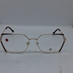 NWOT Rxable Dicaprio DC334 Eyeglass Frames Gold/Burgundy